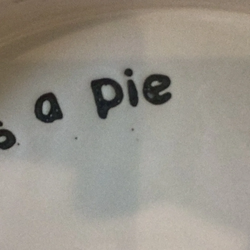Happy as a Pie Plate with Server